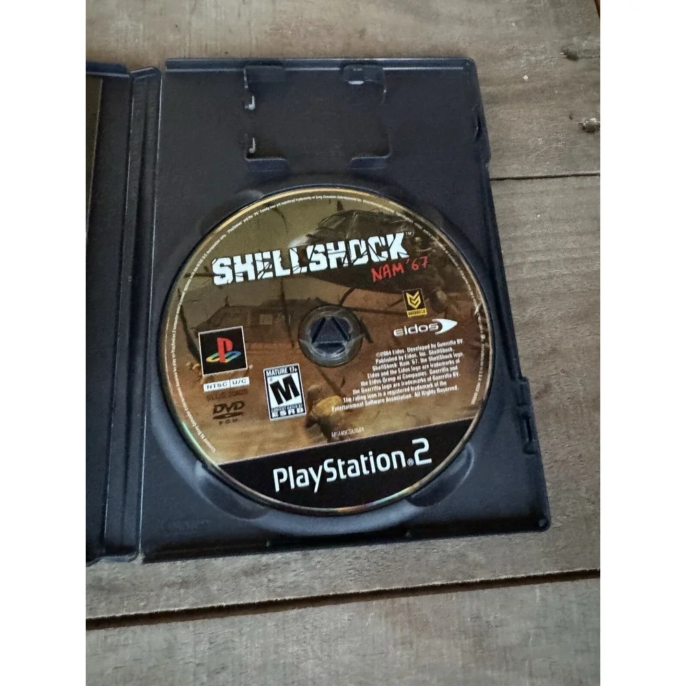 Shellshock Nam '67 (PlayStation 2, 2004) PS2 CIB Complete‎ With Manual